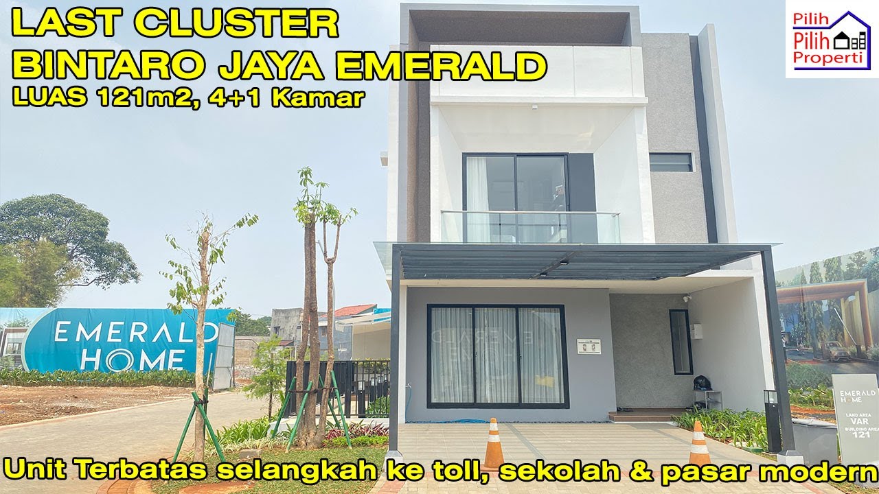 RUMAH MEWAH BINTARO JAYA CLUSTER TERAKHIR DI EMERALD HOME