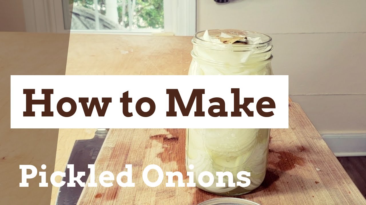 Easy pickled onions with The Farmer's Hands!