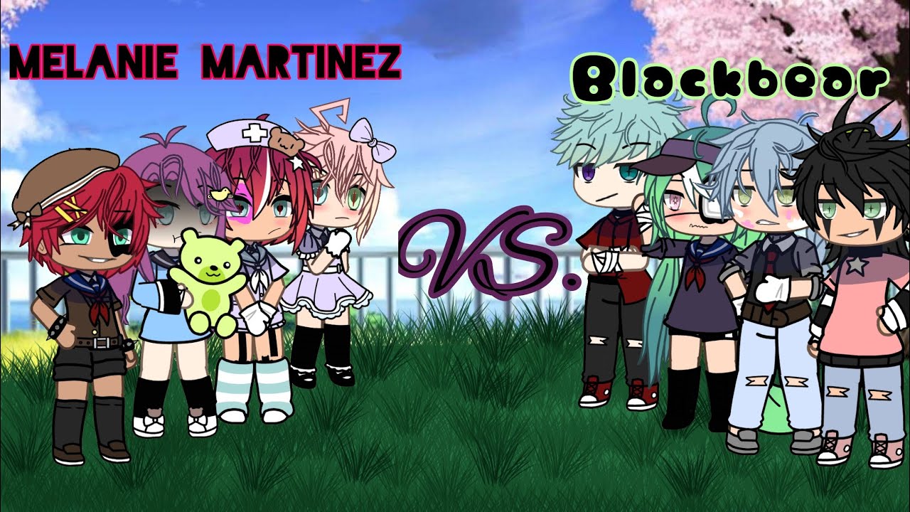 Melanie Martinez VS. Blackbear // singing battle🤪 // Gacha life