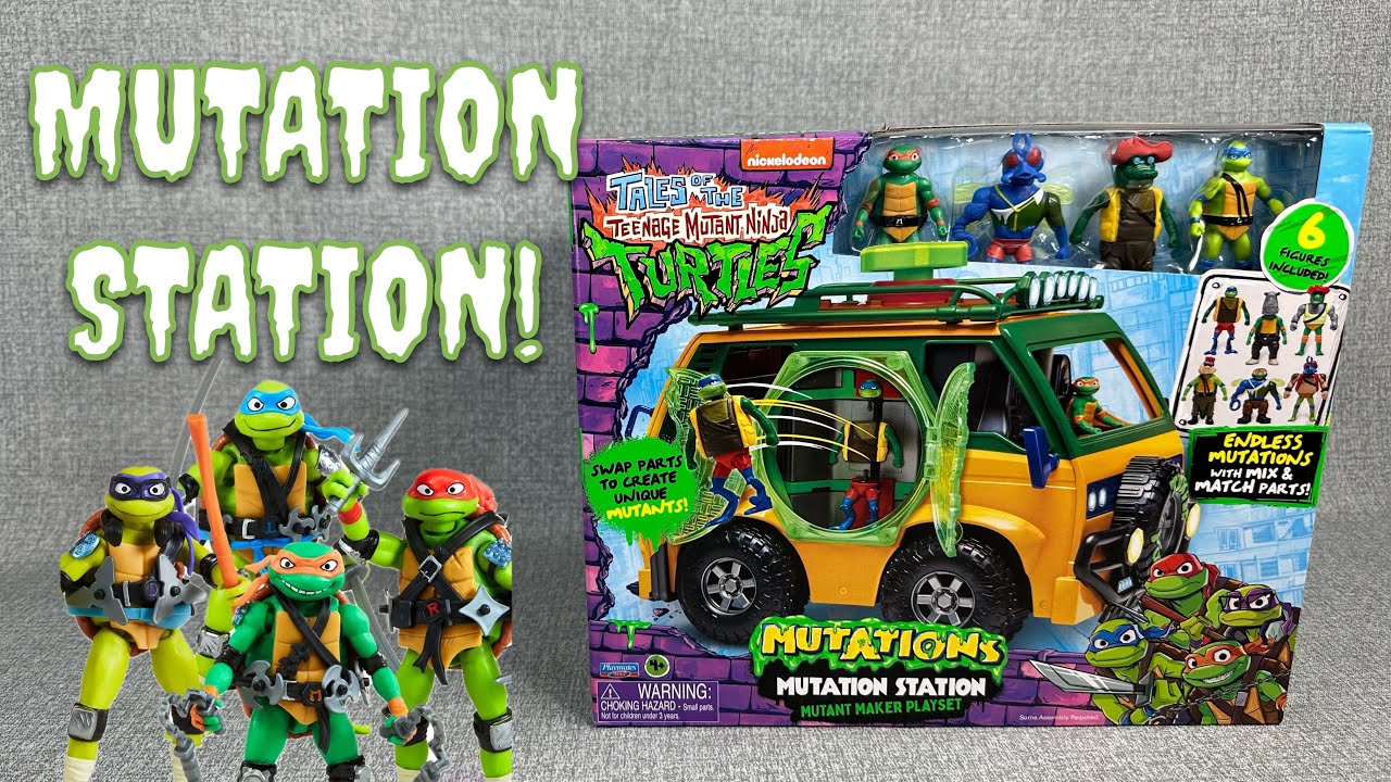 Tales of the Teenage Mutant Ninja Turtles Mutation Station Opening and Review