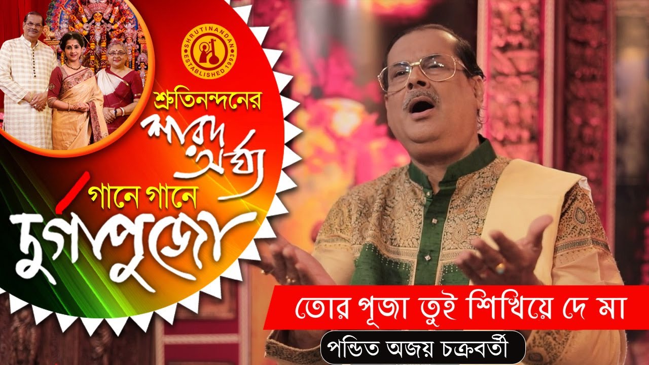 Tor Puja Tui Sikhiye De Maa | Devotional Song | Gane Gane Durga Puja | Vol 4