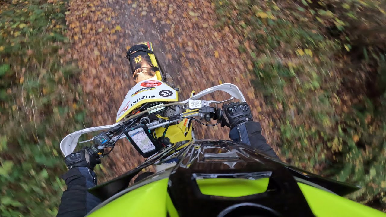 Suzuki DRZ400 UK Autumn Green Laning