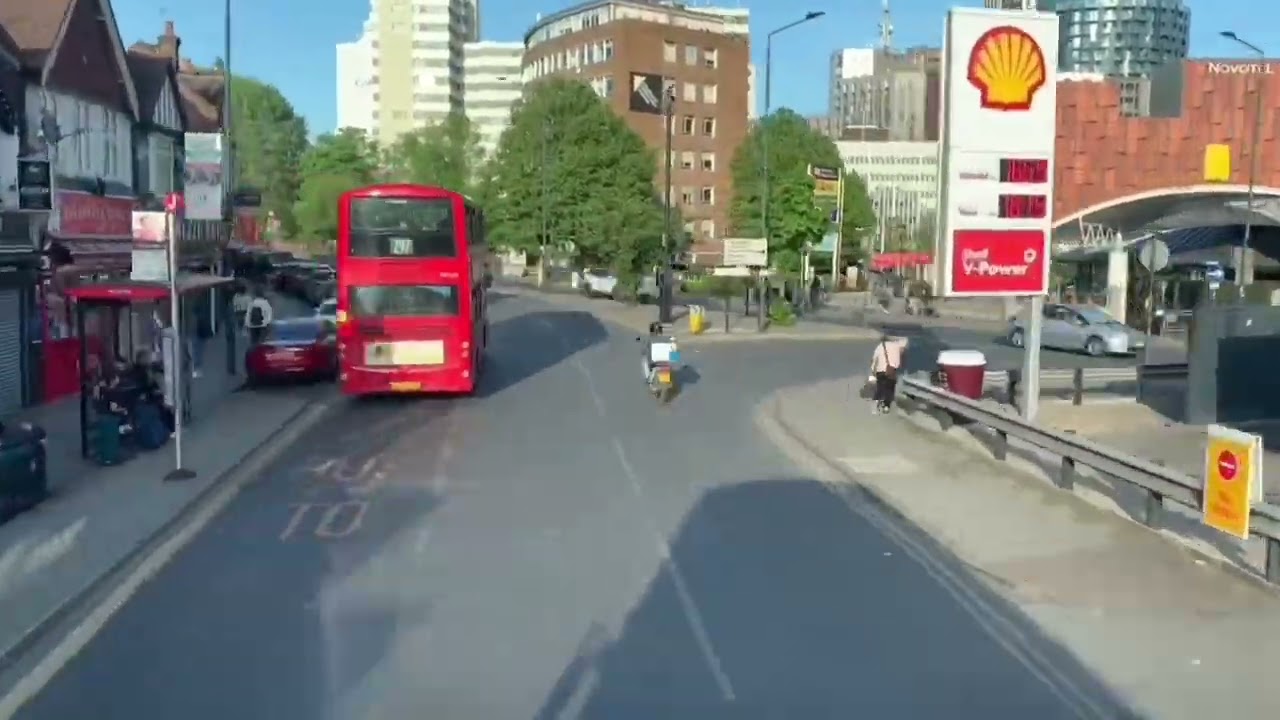 Full Route Visual 483 83 Ealing Hospital to Golders Green