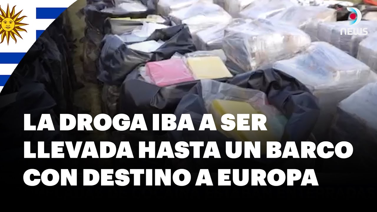 Histórica incautación de droga en Uruguay | Informe de DNews