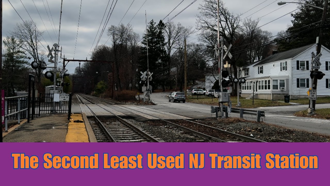A Tour of Mount Tabor Station. NJ Transit's Second Least Used Station.