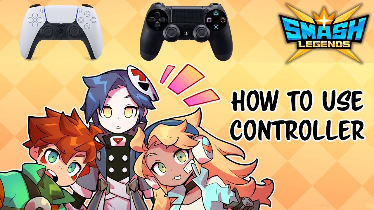How To Use Controller | Smash Legends