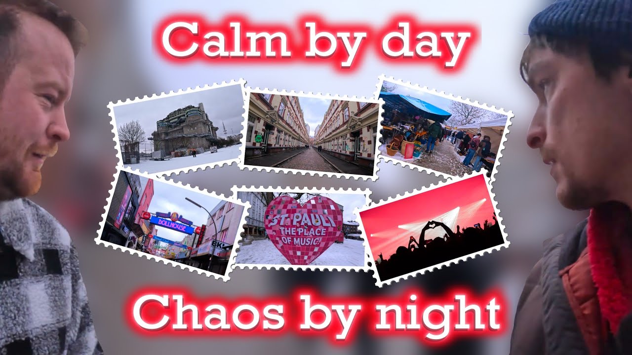 HAMBURG Reeperbahn, Back Streets, WW2 Bunker & Market | LORNA SHORE Live + Nightlife Chaos