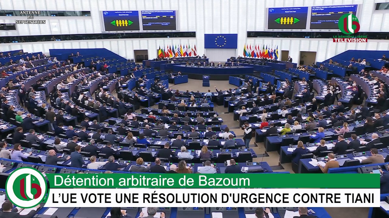 Détention arbitraire de Bazoum : L’UE VOTE UNE RÉSOLUTION D'URGENCE CONTRE TIANI