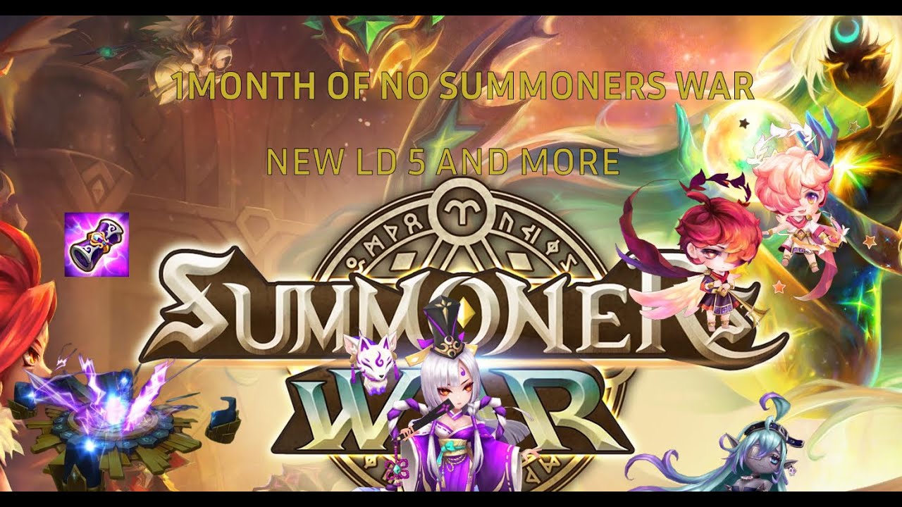 back to summoners war after 1 month