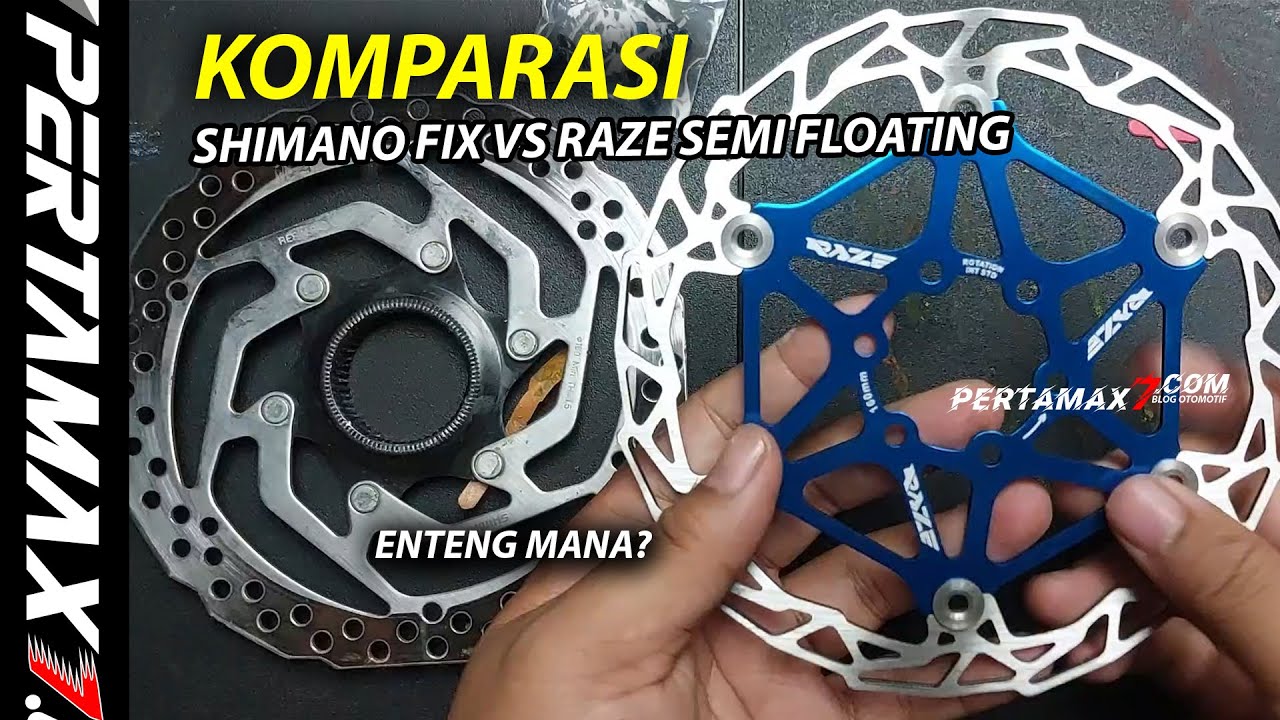 ADU Cakram Floating Sepeda MTB Raze T02 Six Bolt VS Rotor Fix Shimano Berat Mana #rotor #discbrake