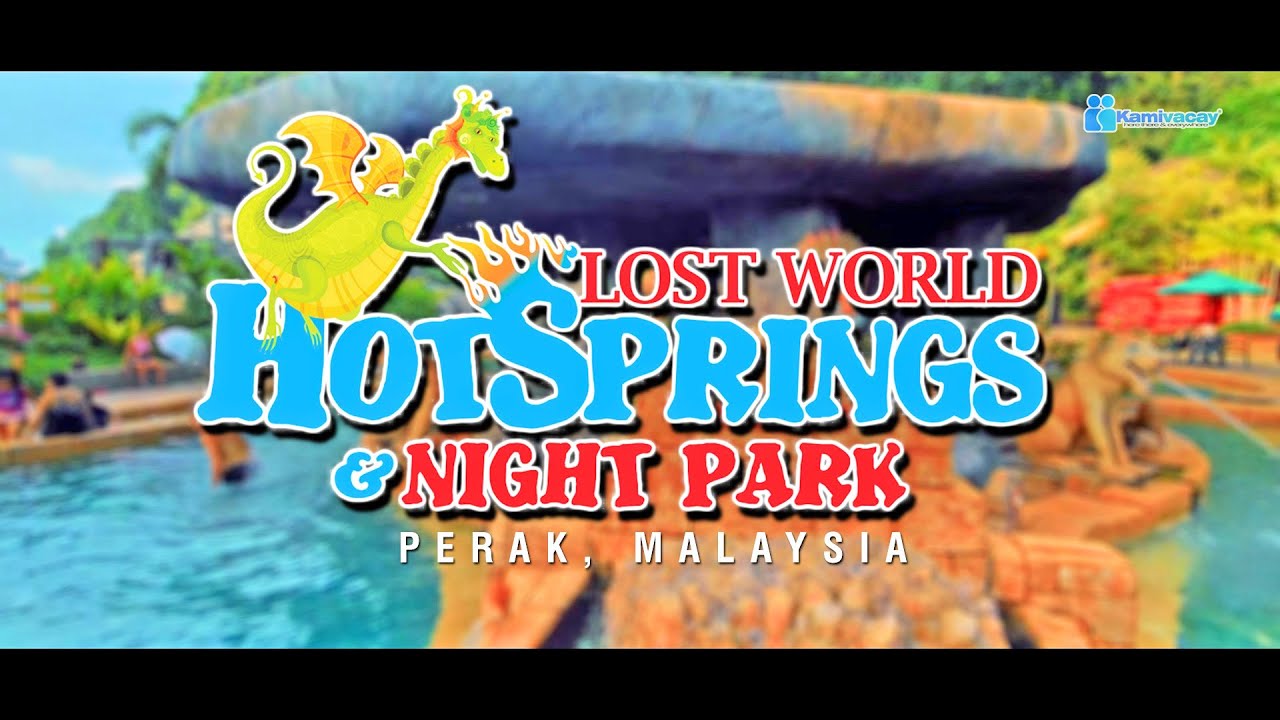 LOST WORLD HOTSPRINGS | NIGHT PARK & FIRE SHOW 🇲🇾 [4K]