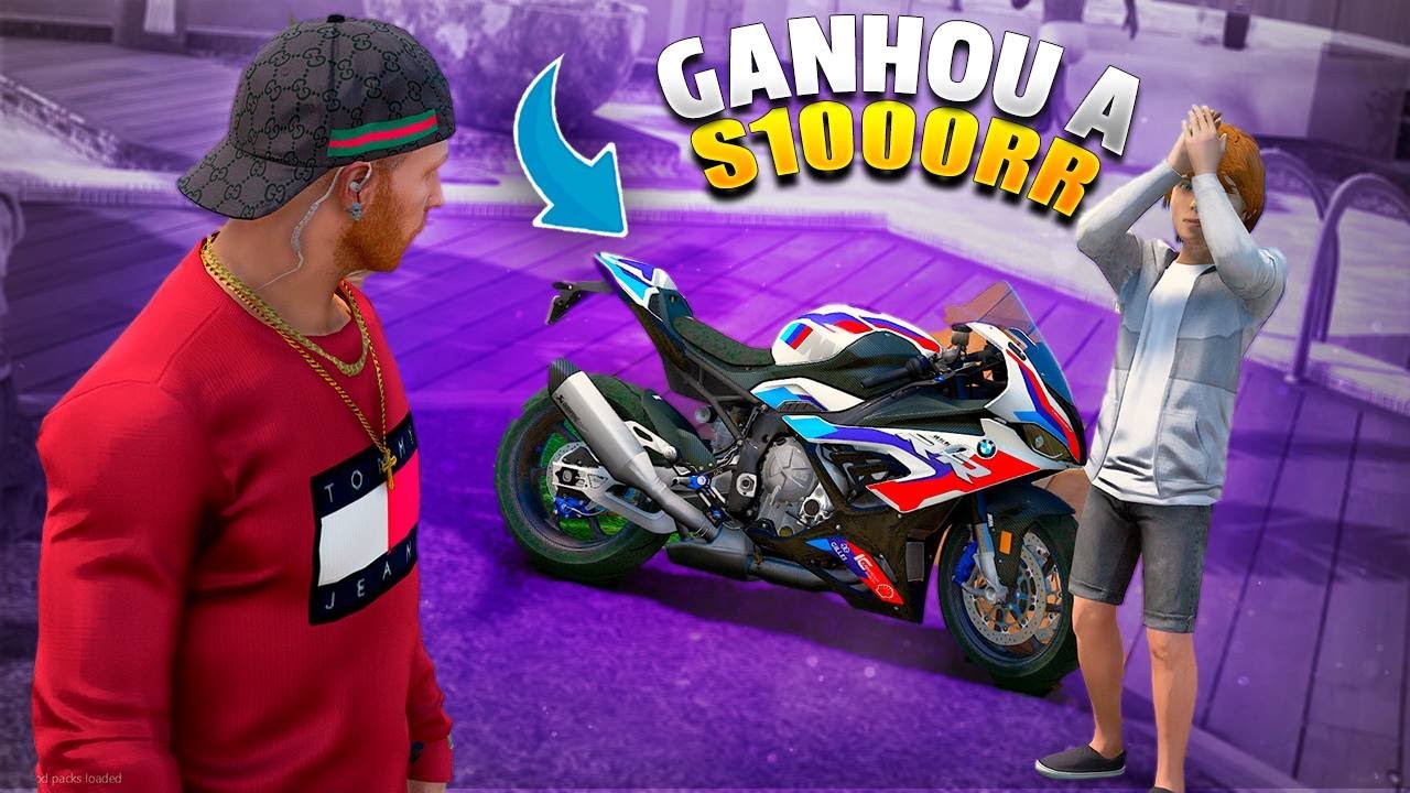 GTA V - VIDA REAL | COMPREI A MINI BMW S1000RR PRO CHIMPINHA #229
