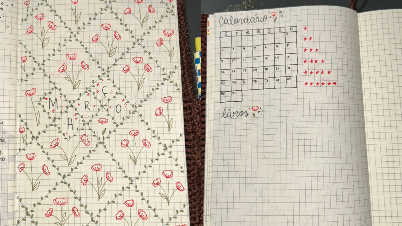 caderno de leituras | março 🌺
