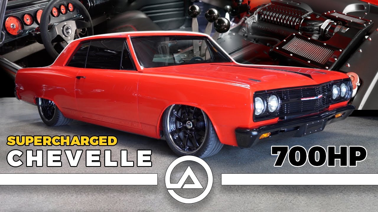 Badass 700HP Whipple Supercharged Chevy Chevelle Restomod