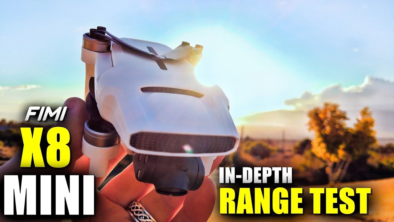 Fimi X8 Mini Drone Range Test In-Depth -  HOW FAR Will it Go?  (Wasn't Expecting This)