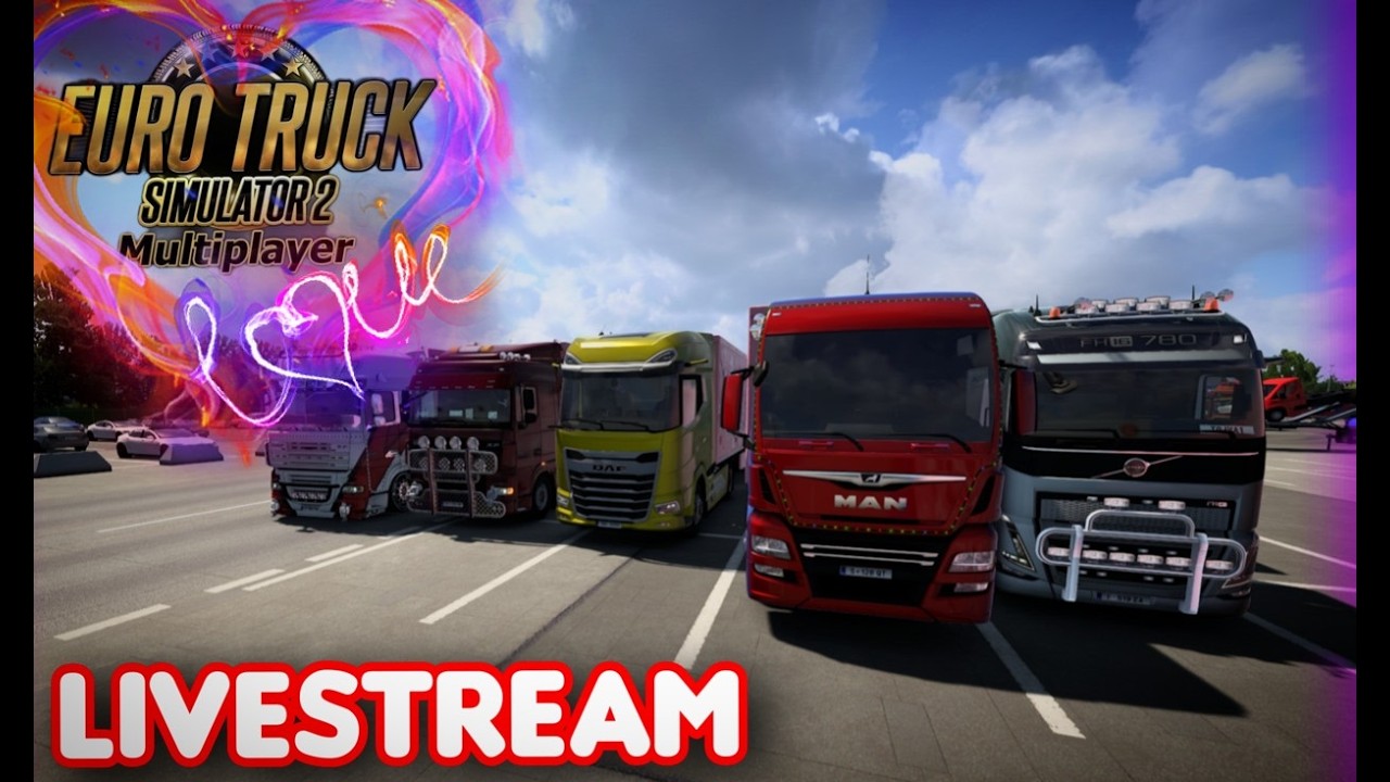 🔴DOKONČÍME VALENTINSKÝ EVENT? EURO TRUCK SIMULATOR 2 LIVESTREAM