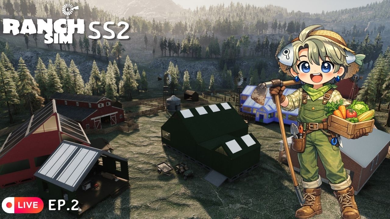 ชาวสวนมาแล้ว | Ranch Simulator |  #shortsfeed #livestream