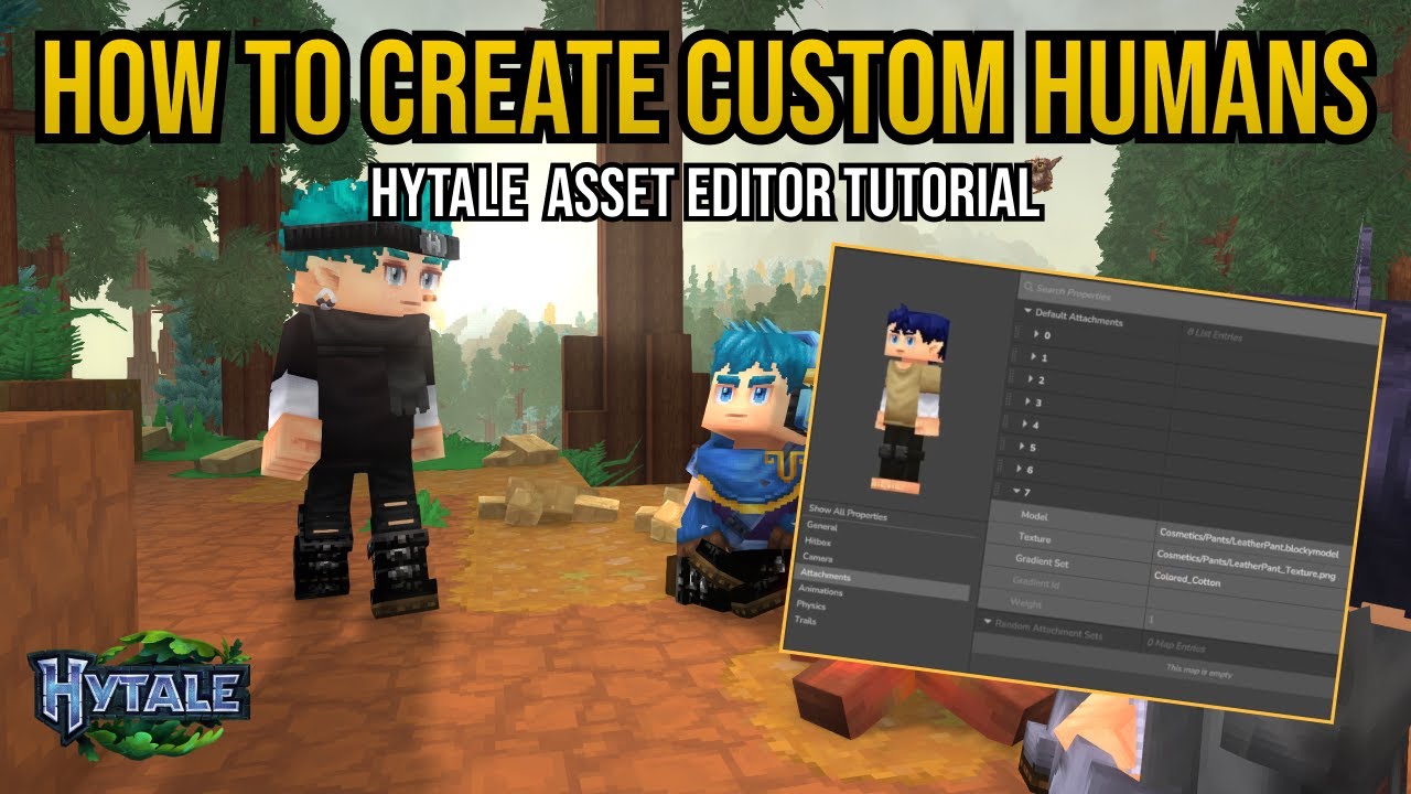 How to Add Custom Humans to the Hytale Machinima Editor