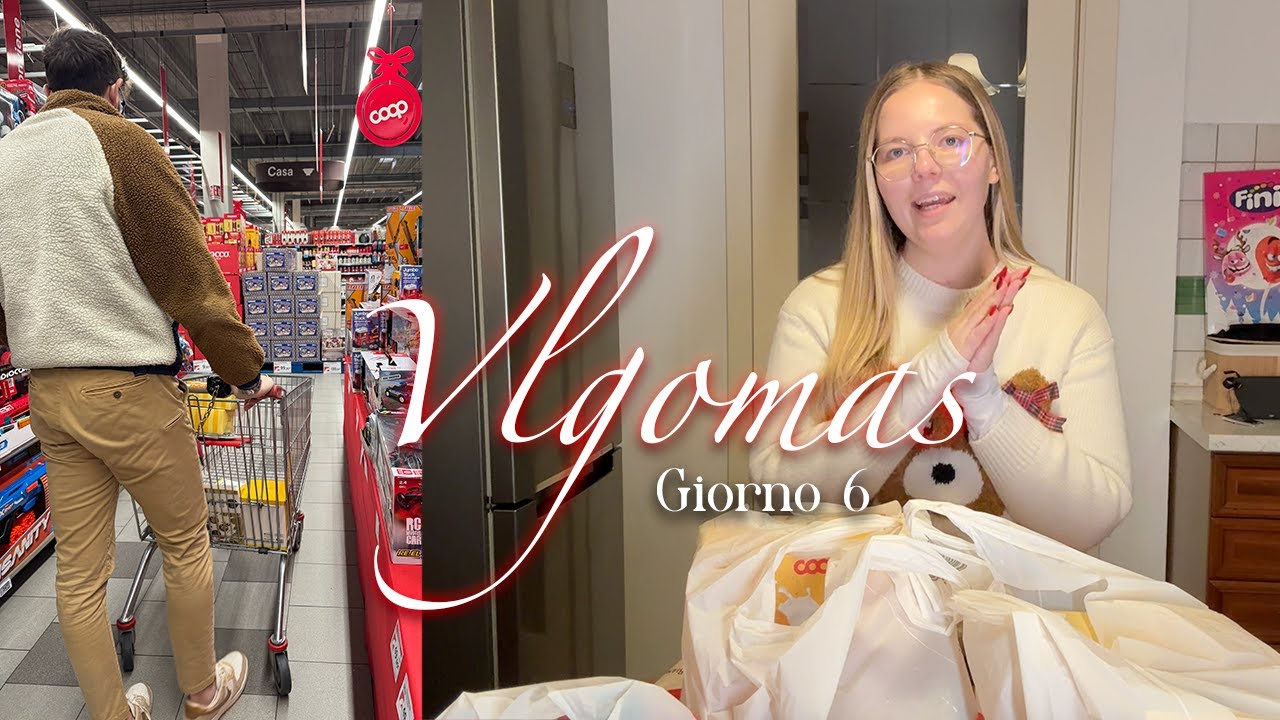 SVUOTA la SPESA NATALIZIO!!! 🎄 Proviamo una RICETTA MAI FATTA 👩‍🍳  | #vlogmas DAY 6