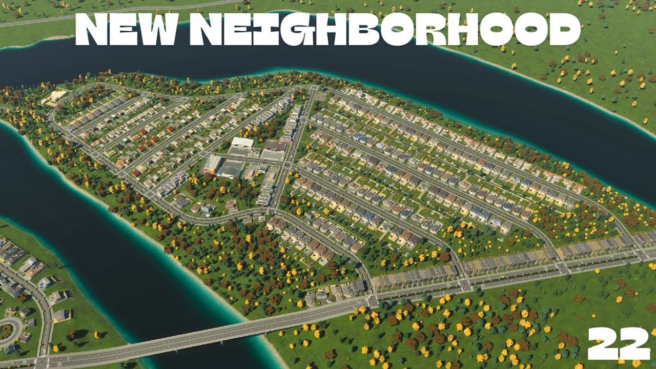 Building Woburn Ep.22 | Expanding the City with a New Neighborhood | Cities: Skylines 2