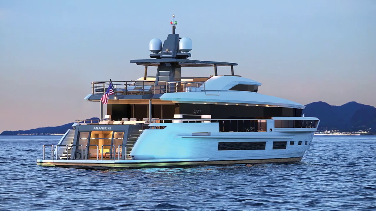 3D Yacht Animation - Atlantic 115 by Hey Sea Yachts