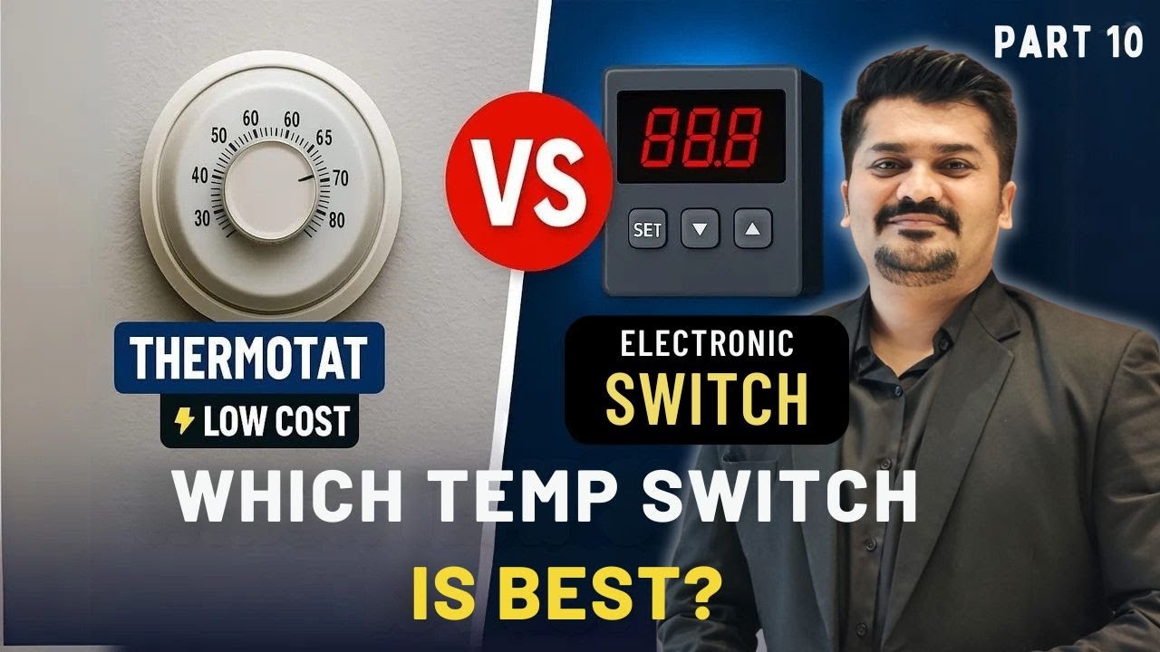 Thermostat vs Electronic Switch l How to Choose the Right Temperature Switch