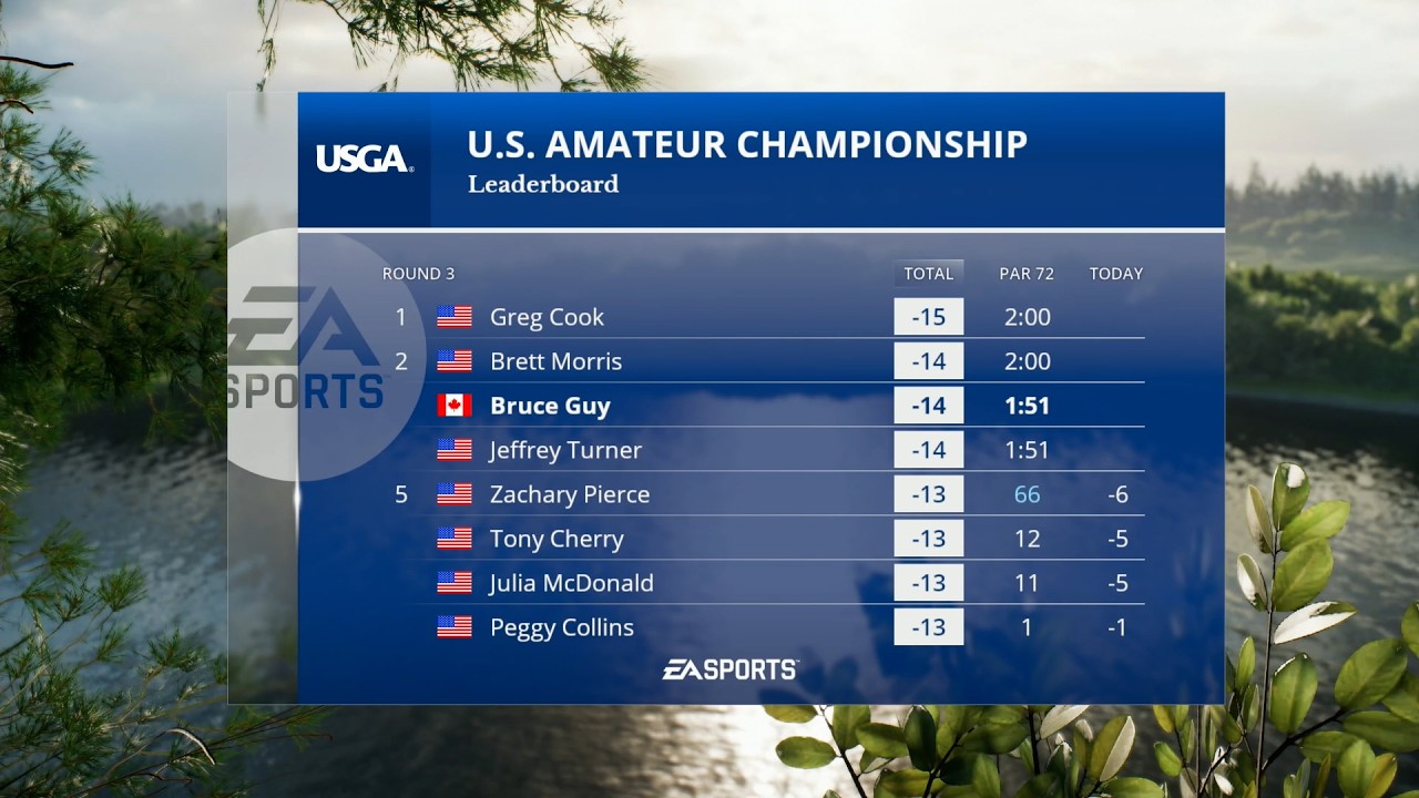 EA Sports PGA Tour (PS5) - Part #4 // US Amateur Round 3