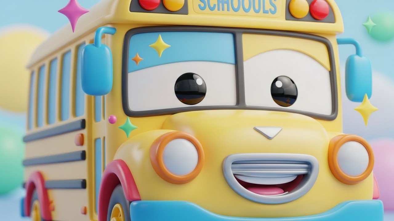 Счастливый автобус едет по Радужной дороге 🚌🌈✨ | Мультфильм для детей и весёлые приключения