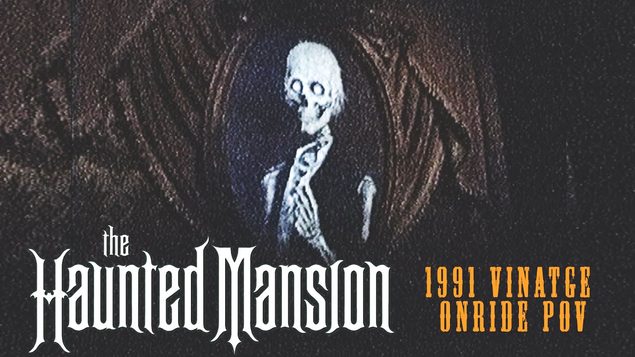 The Haunted Mansion - Vintage On Ride POV 1991