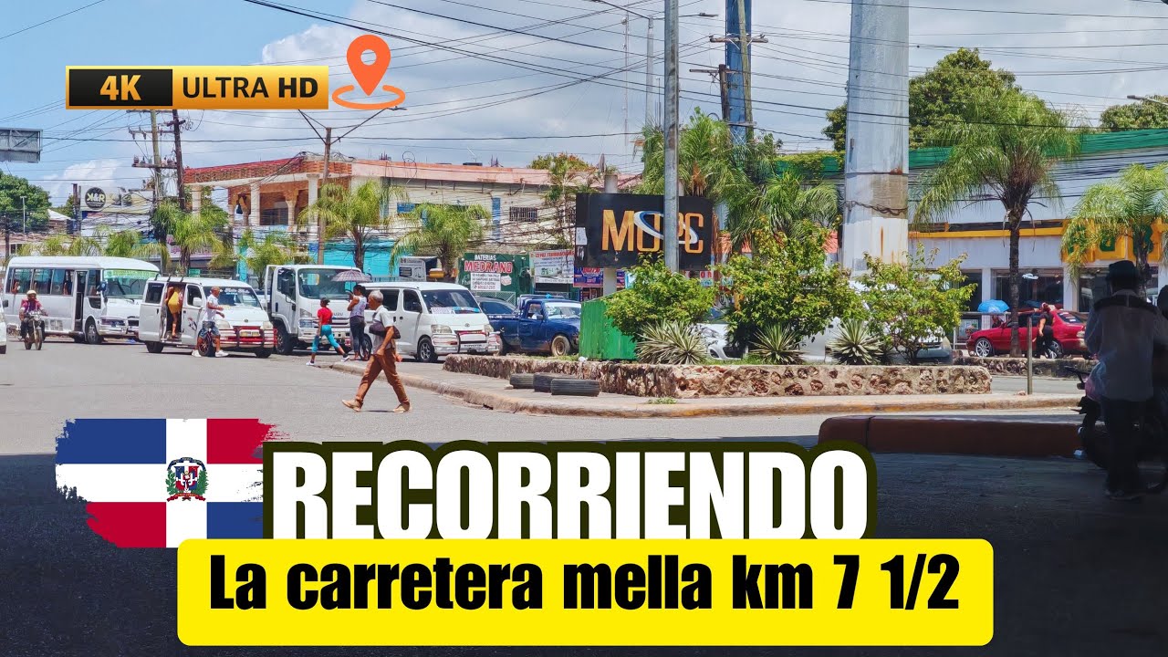 Así es la carretera mella y el almirante | Driven tour | santo Domingo este