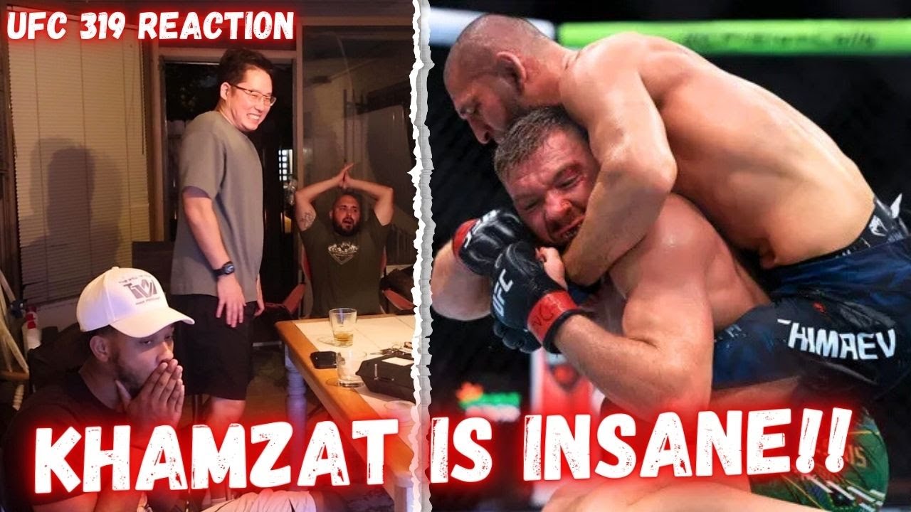 UFC 319 REACTION!! KHAMZAT CHIMAEV MAULS DDP AT UFC 319!! Prates & Murphy Spinning Elbow KO MANIA!