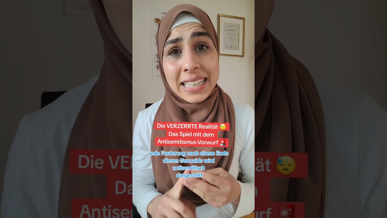Die VERZERRTE Realit&auml;t 😓 Das Spiel mit dem Antisemitismus-Vorwurf 🚨