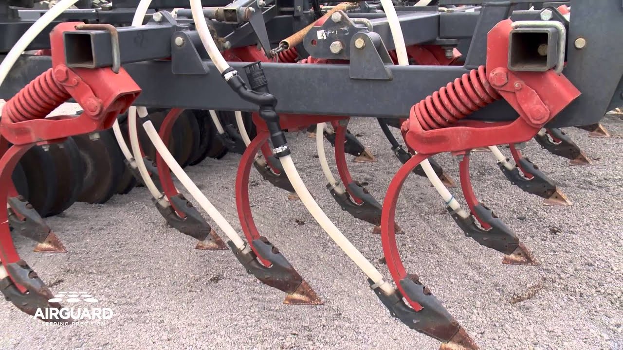 Airguard installed on: Flexicoil 5000 air drill