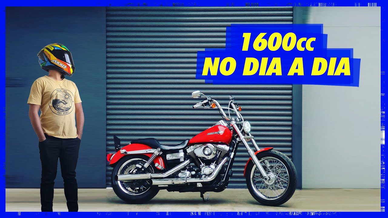 Como é pilotar uma moto 1600cc no transito do dia a dia