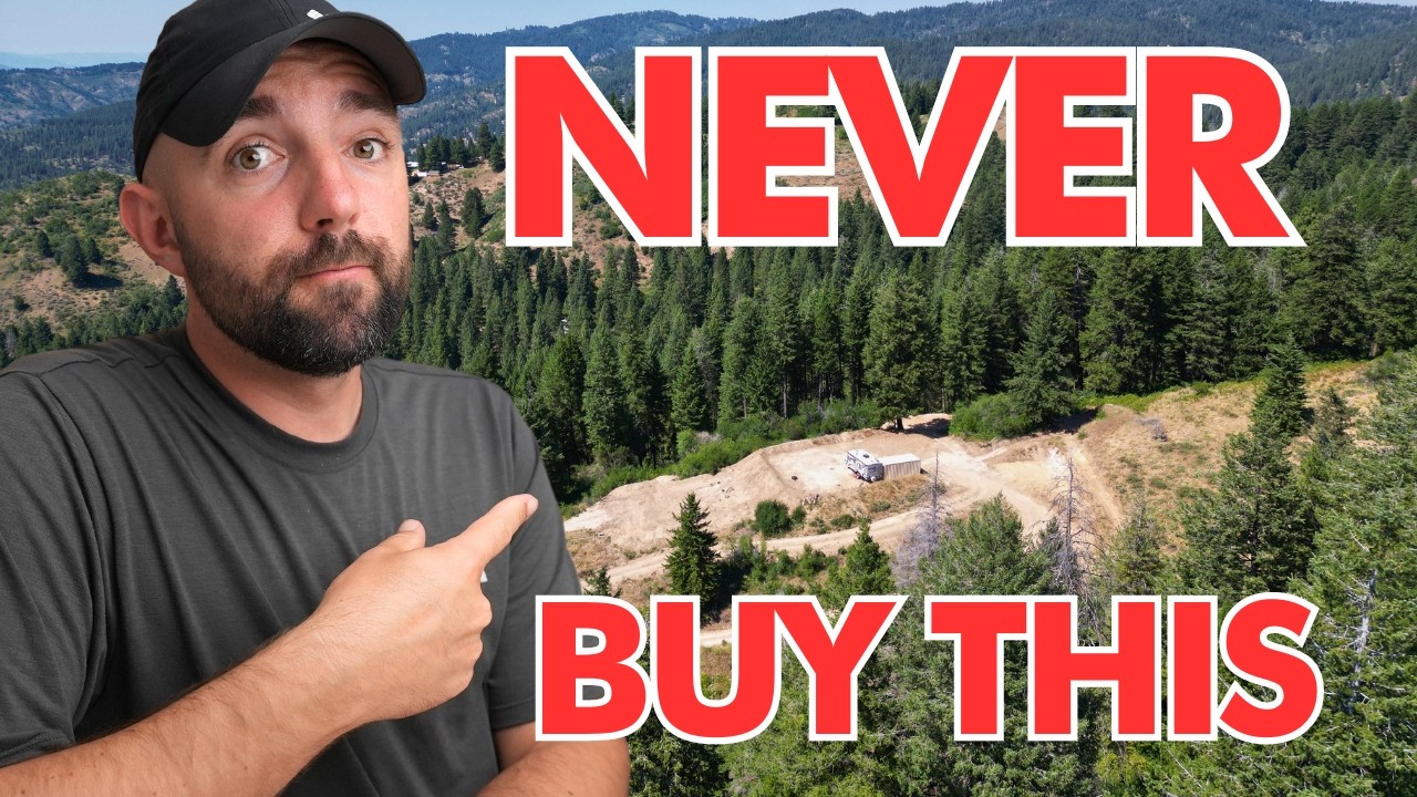 (10 MISTAKES) When Buying Land in Idaho
