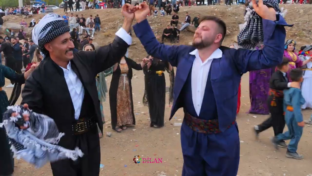 Barış & Felek OSLU Şırnak Uludere Ortabağ Köyü Düğünü Gazi Yıldırım الرقص الكردي Part 6