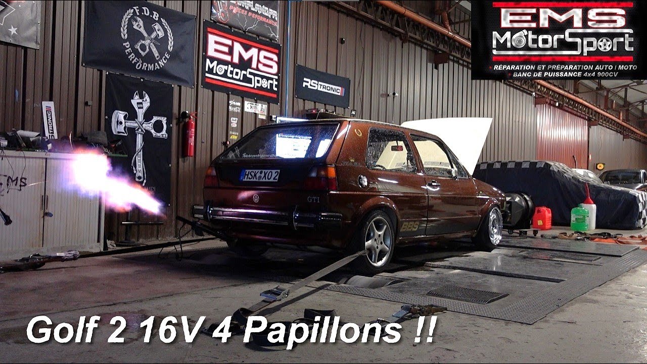Le tuning allemand : Cette Golf 2 s'identifie à une Golf 1 , c'est donc une Golf 1.5 ?