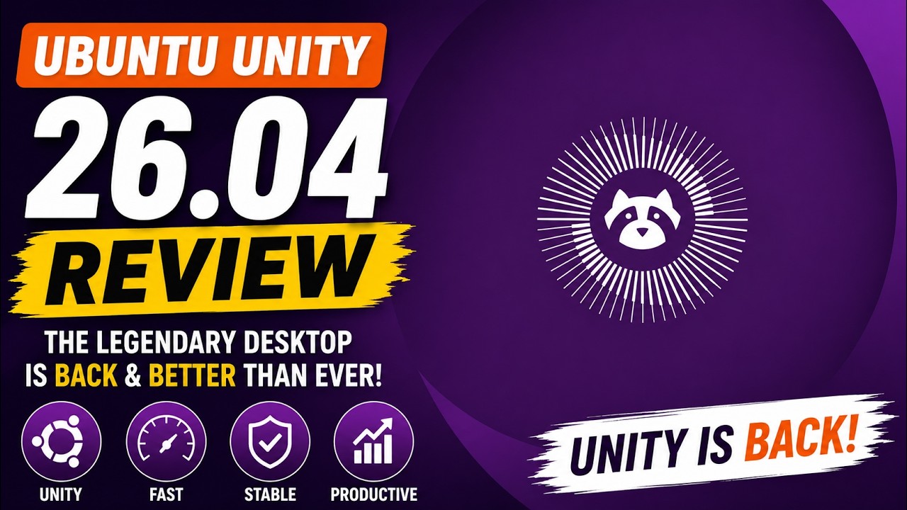Обзор Ubuntu Unity 26.04!