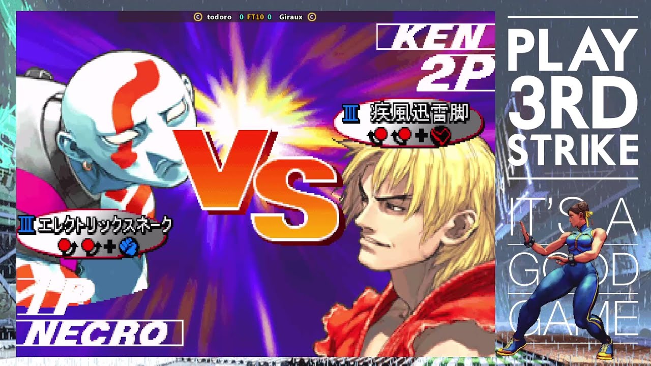 3S todoro (nec,oro) vs Giraux (ken)