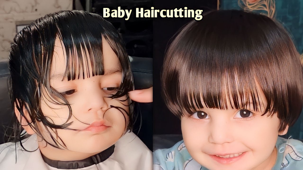 Haircut girl || Haircut baby || Baby girl hair Cutting BY Lashes Beauty Parlour