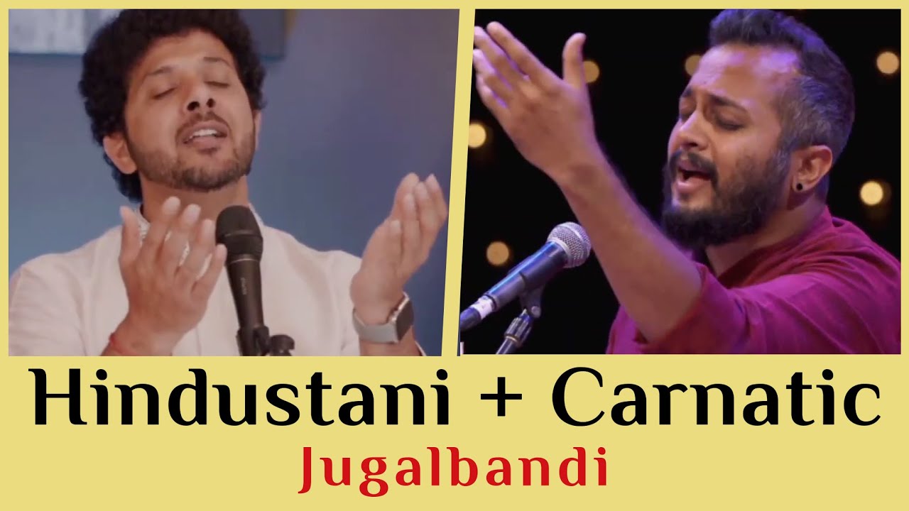 Hindustani+Carnatic Jugalbandi by Mahesh Kale & Sandeep Narayan | Indian classical music performance
