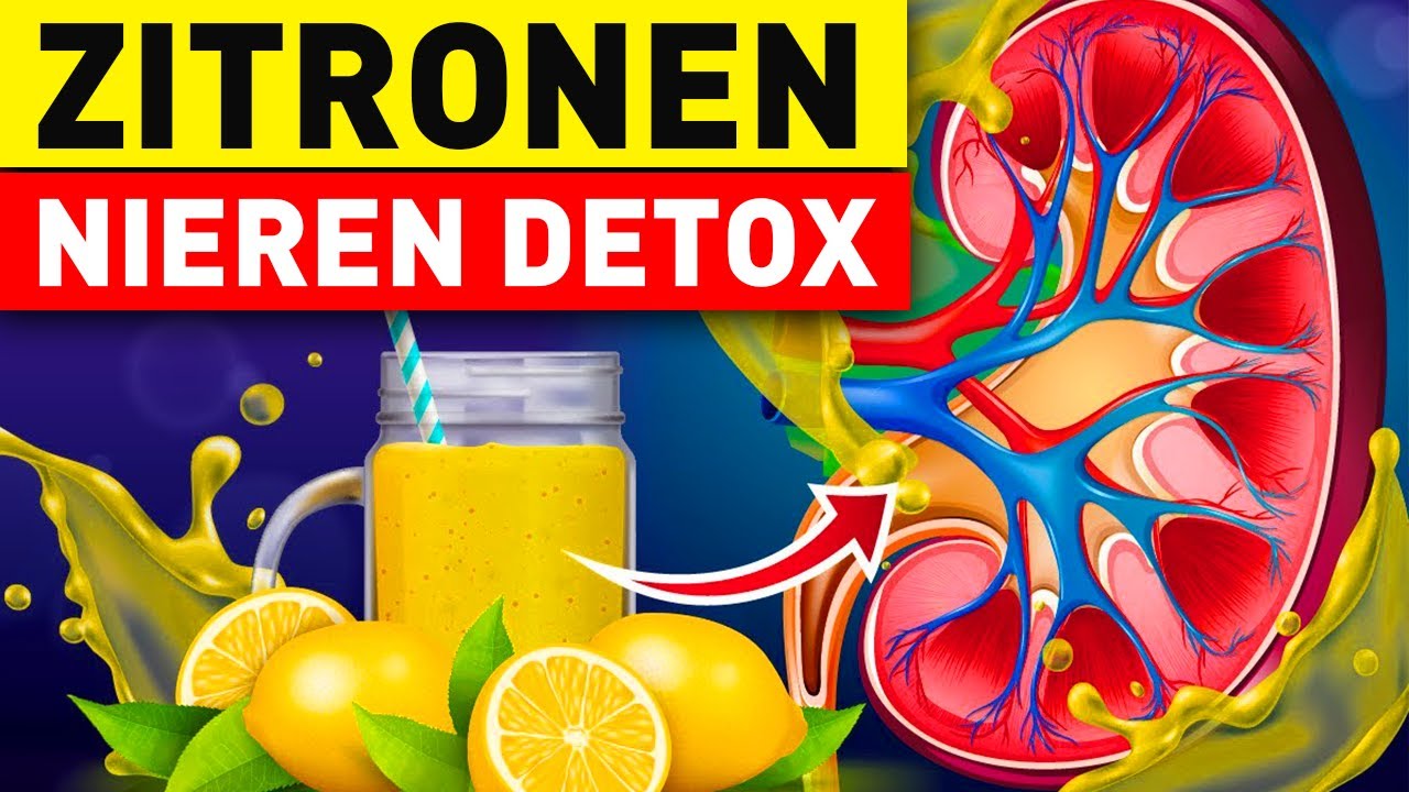 Trinke t&auml;glich Zitronensaft und beobachte, was mit deinen Nieren passiert!