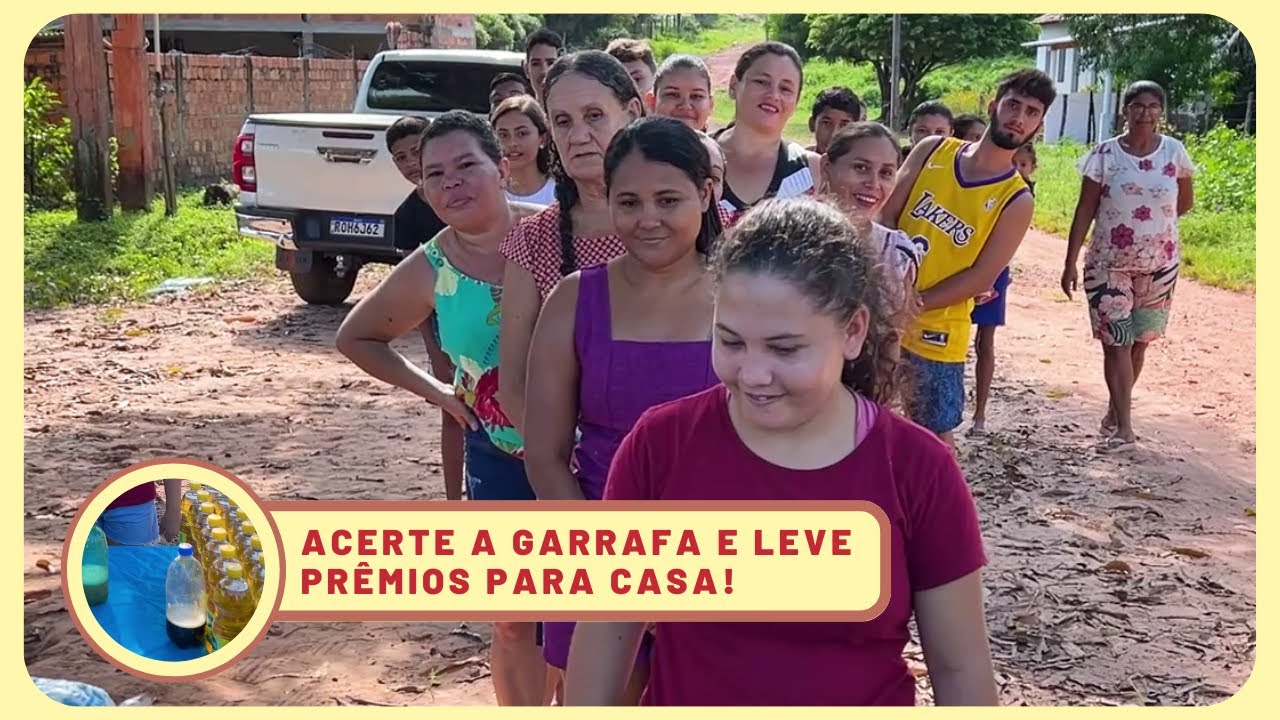 Acerte a garrafa e leve prêmios para casa!
