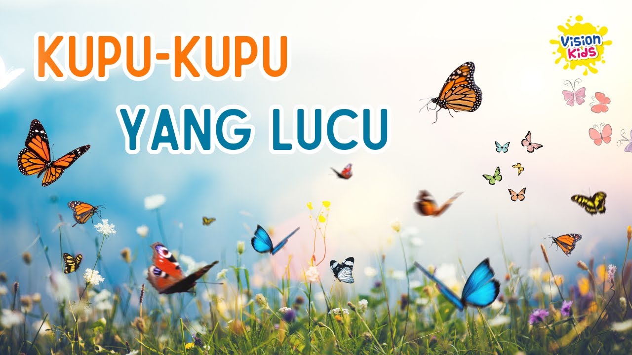 KUPU KUPU YANG LUCU | Tirukan Gerakanmu | Karaoke Lagu Anak Indonesia