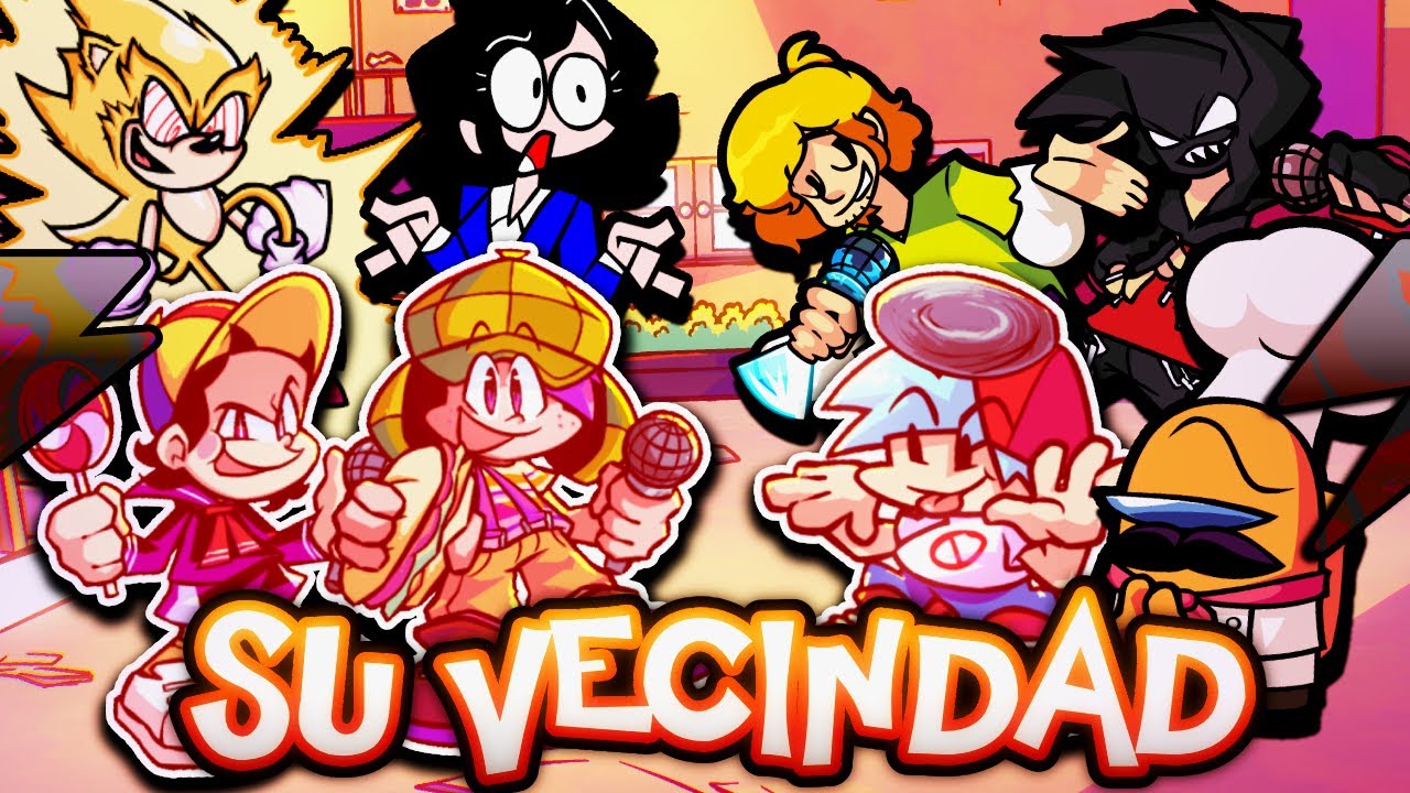 SU VECINDAD but Every Turn a Different Character Sings 🎶⚡ (FNF El Chavo Del 8 T2 Everyone Sings It)
