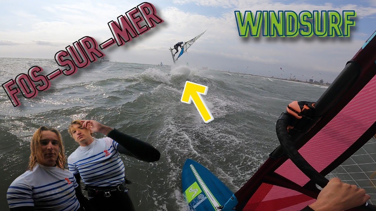 ON NAVIGUE A FOS - C'ETAIT LE FEU🔥 - WINDSURF (VLOG)