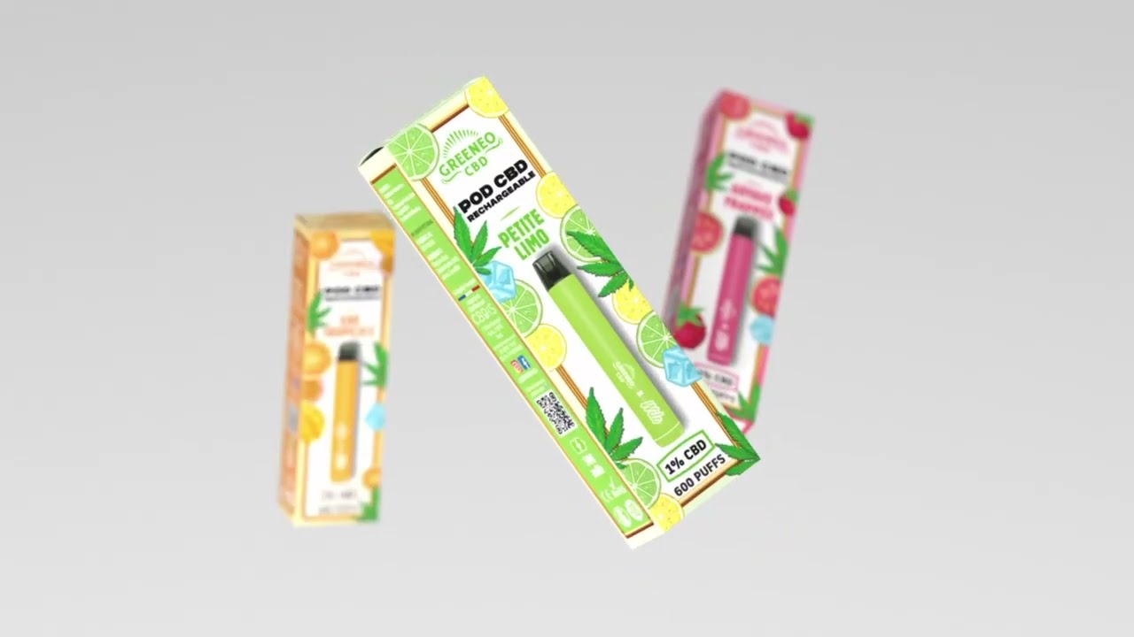 TEASER : NOUVEAUX POD CBD FRUIT&Eacute;S GREENEO !