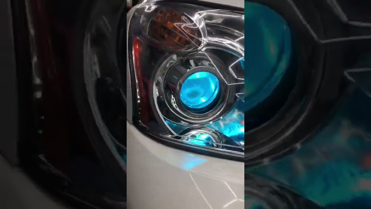 How to install headlight lens car