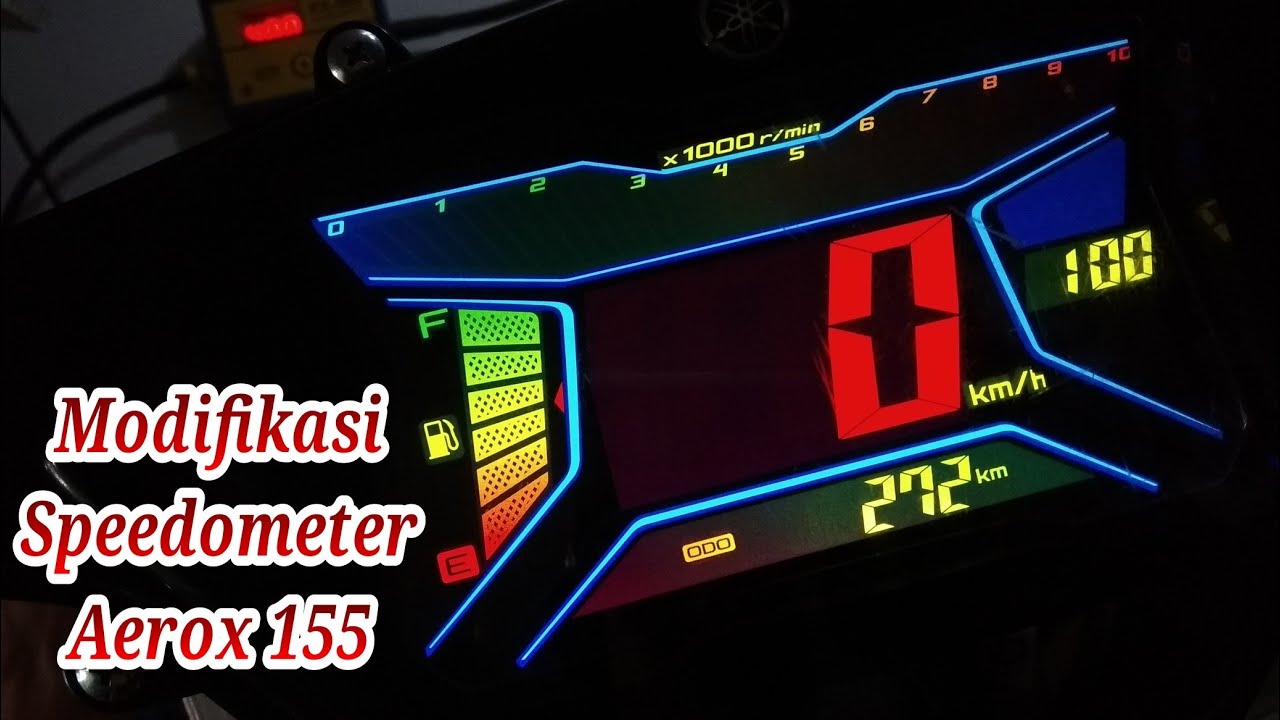 Modification Tutorial Speedometer Aerox 155 vva