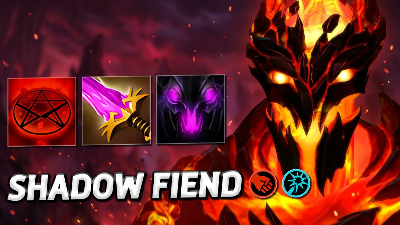 Безумный Урон На Адском SHADOW FIEND / World of Dota